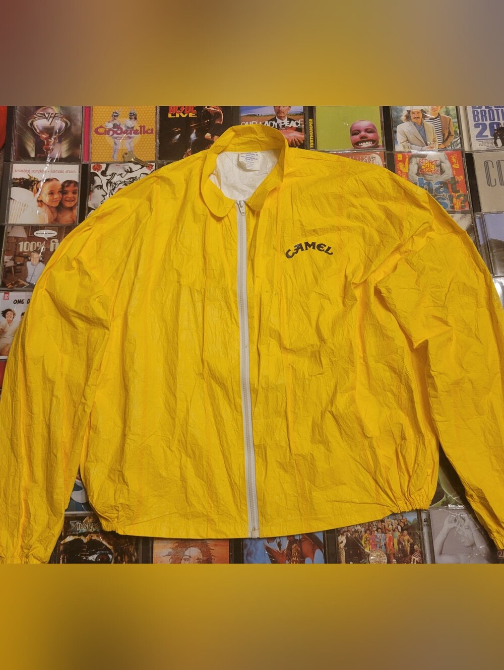 90s Camel Cigarette Tyvex Jacket